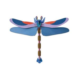 Studio Roof PAPÍROVÁ 3D NÁSTĚNNÁ DEKORACE VÁŽKA, 46/8 CM obraz