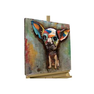 KUNSTLOFT KOVOVÝ OBRAZ MEXIČAN, 60/60 CM obraz