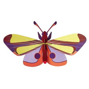 Studio Roof PAPÍROVÁ 3D NÁSTĚNNÁ DEKORACE ZÁŘIVÁ MŮRA, 35/6 CM obraz