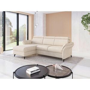 Sit & More ROHOVÁ SEDAČKA, textil, pískové barvy obraz