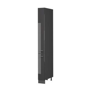 Vicco LÉKÁRNIČKOVÁ SKŘÍŇKA Fame-Line, Antracitový vysoký lesk/Antracit, 20 cm obraz
