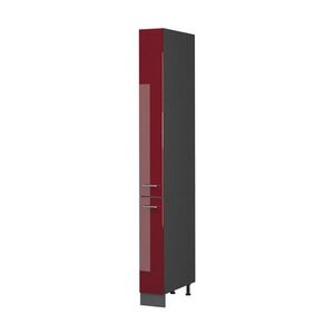 Vicco LÉKÁRNIČKOVÁ SKŘÍŇKA Fame-Line, Bordó červená vysoký lesk/Antracit, 20 cm obraz