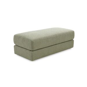 luma-home ČALOUNĚNÁ STOLIČKA s pružinovým jádrem, Š124/H60/V40 cm, potah z ploché tkaniny, světle zelená / 15253 obraz