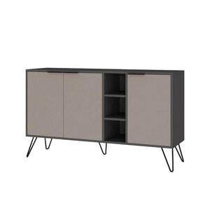 Calicosy PŘÍBORNÍK se 3 výklenky a 3 dvířky, délka 142 cm - Clara obraz