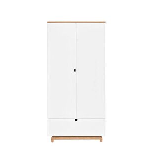 RAUMHIRSCH FURNITURE DĚTSKÁ SKŘÍŇ Nomi, 2dveřová – ideální do dětského pokoje, bílá obraz