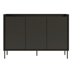 Selsey KOMODA Tovi Černá / Dekor ořech 140 cm obraz