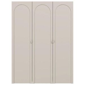 Selsey ŠATNÍ skříň Arkadia kašmírově šedá, 3dveřová, 150 cm obraz