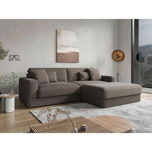 Sit & More ROHOVÁ SEDAČKA, textil, barvy grafitu obraz