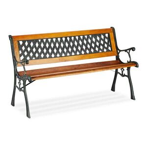 Relaxdays LAVICE Hnědá Černá Zelená 2místná 125 cm obraz