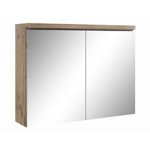 Badplaats ZRCADLOVÁ SKŘÍŇKA Paso kaštanový dub - 80 x 20 x 60 cm obraz