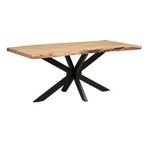 P & B JÍDELNÍ STŮL, akácie, černá, barvy akácie, 180/90/76 cm obraz