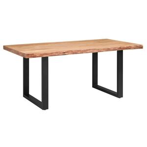 P & B JÍDELNÍ STŮL, akácie, černá, barvy akácie, 180/90/76 cm obraz