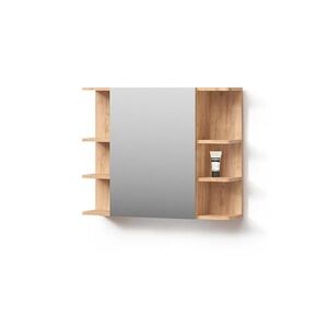 Livinity® KOUPELNOVÁ ZRCADLOVÁ SKŘÍŇKA Fucino Dub 79.6 x 64 cm obraz