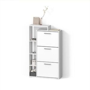 Livinity® BOTNÍK Ortello Bílá 80 x 128.3 cm se 3 přihrádkami obraz