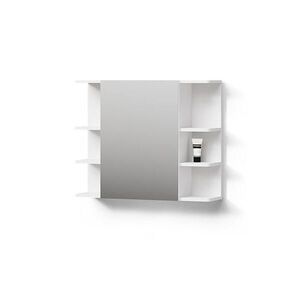 Livinity® KOUPELNOVÁ ZRCADLOVÁ SKŘÍŇKA Fucino Bílá 79.6 x 64 cm obraz