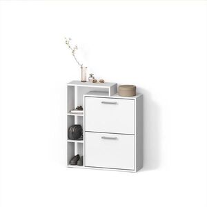 Livinity® BOTNÍK Ortello Bílá 24.5 x 90 cm obraz