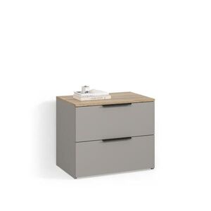Livinity® KREDENC Piave Greige 60 x 50 cm se 2 zásuvkami obraz