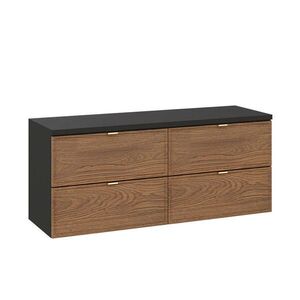 Petits-meubles SKŘÍŇKA POD UMYVADLO 120.2cm Elena Dřevo a černá obraz