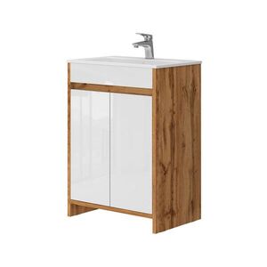 Vicco VANITY UNIT Lemgo, Zlatý mocný dub, 2dílná obraz