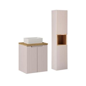Petits-meubles KOUPELNOVÝ NÁBYTEK 50cm Riva 2er-Set Kašmír obraz