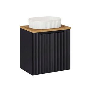 Petits-meubles UMYVADLO 60cm Riva Černá a dřevěná obraz