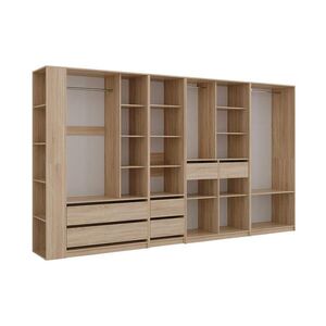 Vicco ŠATNÍ SKŘÍŇ Elmo Sonoma 50 x 200 cm Sada 5 kusů obraz