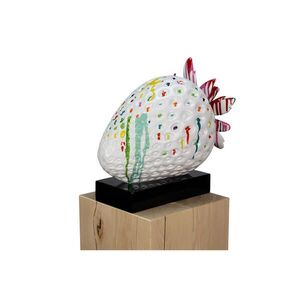 KUNSTLOFT DEKORATIVNÍ SOCHA BÍLÁ/BAREVNÁ, 44/39 CM obraz