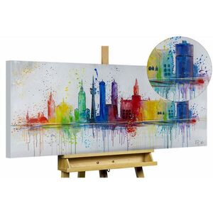 KUNSTLOFT OLEJOMALBA 120/60 cm, Město a architektura obraz