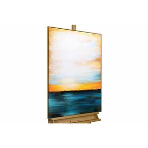 KUNSTLOFT RUČNĚ MALOVANÝ AKRYLOVÝ OBRAZ MODRÝ/ŽLUTÝ, 60/90 CM obraz