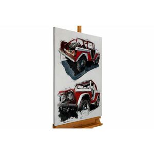 KUNSTLOFT KOVOVÝ OBRAZ AMERICKÝ SEN, 60/90 CM obraz