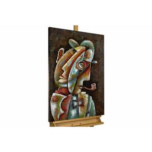 KUNSTLOFT KOVOVÝ OBRAZ NOC DVACÁTÝCH LET, 60/90 CM obraz