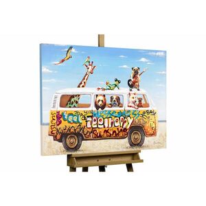 KUNSTLOFT OLEJOMALBA 100/70 cm, Moře a pláž obraz