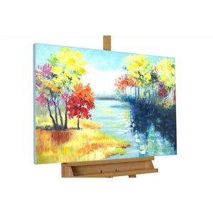 KUNSTLOFT RUČNĚ MALOVANÝ AKRYLOVÝ OBRAZ, 90/60 CM obraz