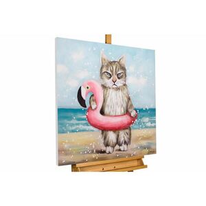 KUNSTLOFT OLEJOMALBA 80/80 cm, Moře a pláž obraz