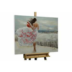 KUNSTLOFT OLEJOMALBA 100/70 cm, Moře a pláž obraz