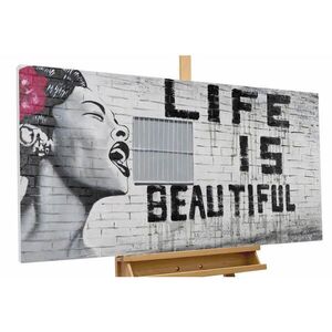 KUNSTLOFT OLEJOMALBA 120/60 cm, Město a architektura obraz