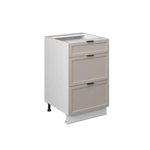 Vicco SPODNÍ SKŘÍŇKA KUCHYŇSKÉ LINKY Fame-Line GreyBeige 50 cm bez pracovní desky obraz