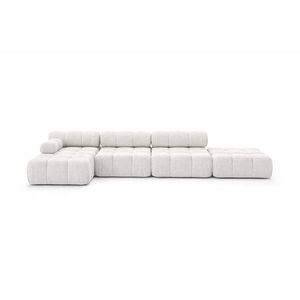 Kaiser Möbel ROHOVÁ SEDAČKA ve tvaru L XL, tkanina Bouclé Abriamo, Ecru, Levá strana, Selia L XL obraz