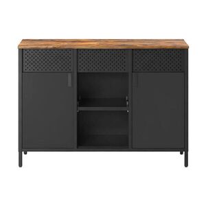 Boxxx KOMODA, hnědá, černá, 110/76/40 cm obraz