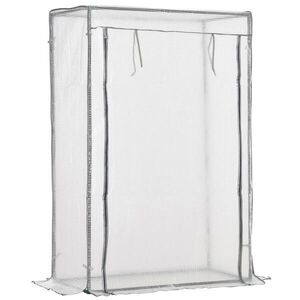 Modfu FÓLIOVNÍK z oceli 100x50x150 cm bílý s rolovacími dveřmi a UV odolným krytem pro malé prostory obraz