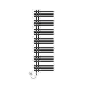 LuxeBath ELEKTRICKÝ KOUPELNOVÝ VÝHŘEV Iron EM 500 x 1600 mm, antracitový, s topným tělesem 1200 W obraz