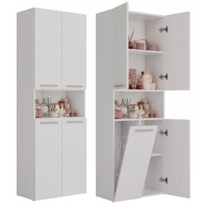 RAUMHIRSCH FURNITURE KOUZELNA SKŘÍŇKA Bílá 60/174/30 obraz