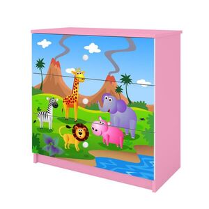 RAUMHIRSCH FURNITURE KOMODA Babydreams Safari 81/81/41 obraz