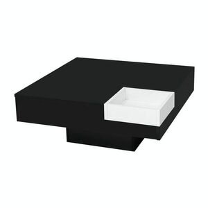 FLIEKS KONFERENČNÍSTOLEK 72x72cm LED Lesklý Černobílý Box obraz