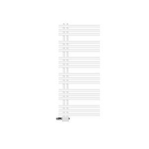 LuxeBath KOUPELNOVÝ radiátor Iron EM 600 x 1400 mm, bílý, s univerzálním ventilem obraz