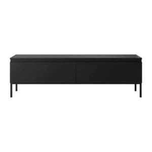 Selsey TV stolek Bemmi kašmírově šedý na kovovém podstavci 150/46/32 cm obraz