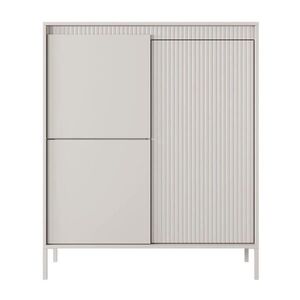 Selsey HIGHBOARD 3dveřová Falsetto béžová 104 cm obraz