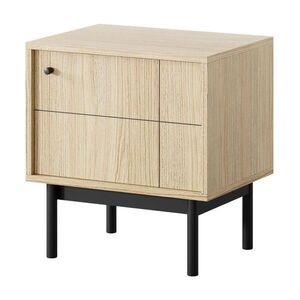 Selsey NOČNÍ STOLEK Japandies dekor dubu 54 cm obraz