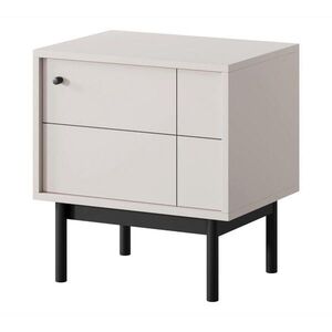 Selsey NOČNÍ STOLEK Japandies greige 54 cm obraz