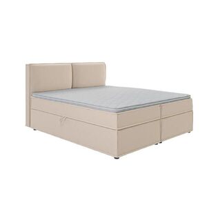 S-Style POSTEL BOXSPRING 180/200 cm Eclipse z béžového mikrovlákna obraz